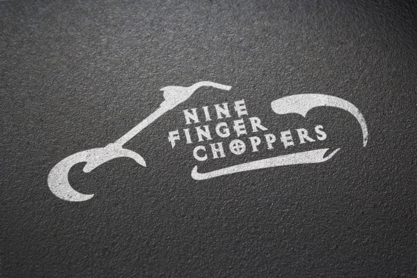 Logos_ninechoppers_bw